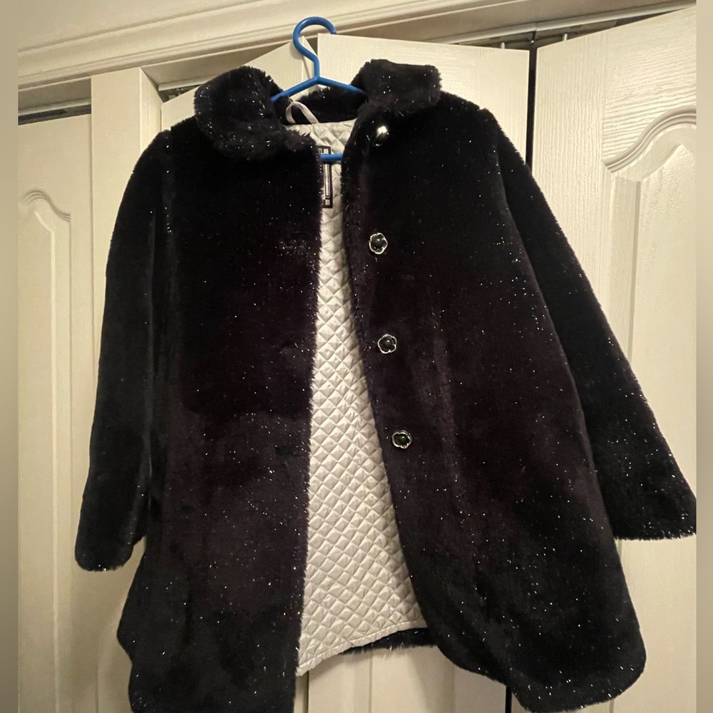 Milton Funfur girls coat